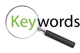Keywords for a website